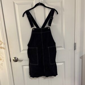 BDG Black Denim Overalls